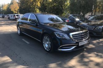 Аренда Мерседес Майбах с водителем в Краснодаре