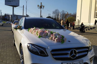 Аренда Мерседес на свадьбу с водителем в Краснодаре